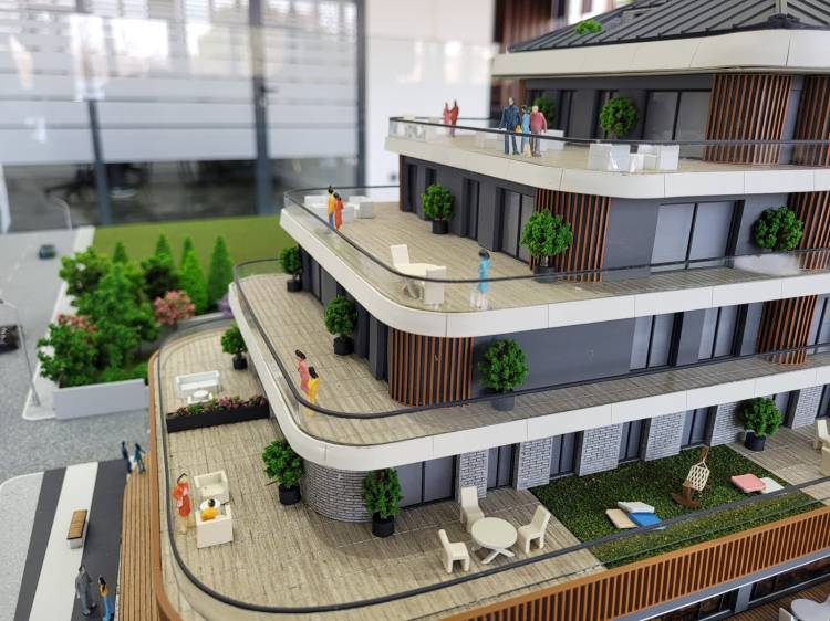 Aura City  architectural model project