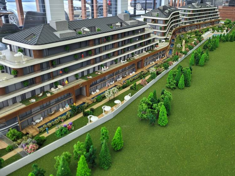 Aura City  architectural model project