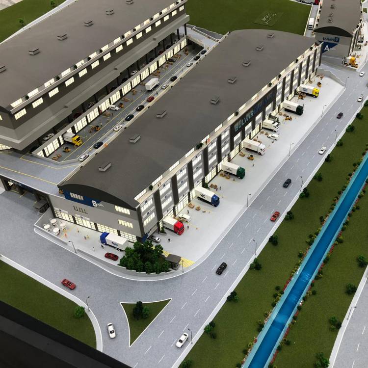 4.Boyut Architectural Model 4Boyut Projects Architectural Model Projects Bulvar 9 Industrial Zone