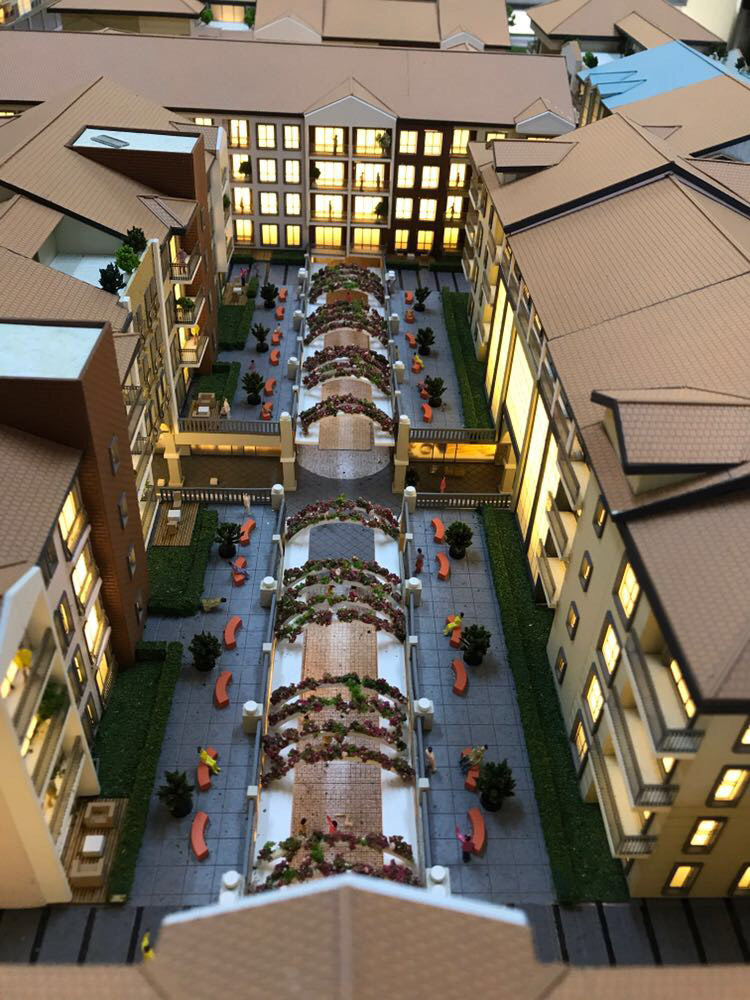 Cadde 54 mimari maket projesi
