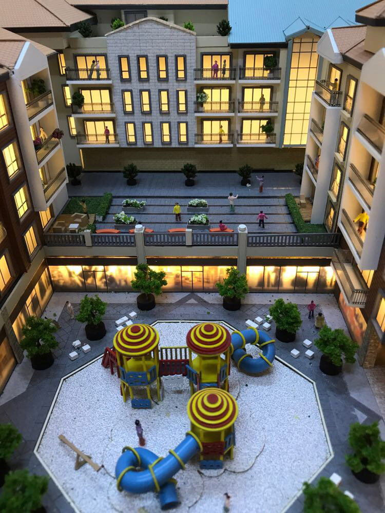 Cadde 54 mimari maket projesi