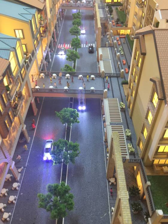 Cadde 54 mimari maket projesi