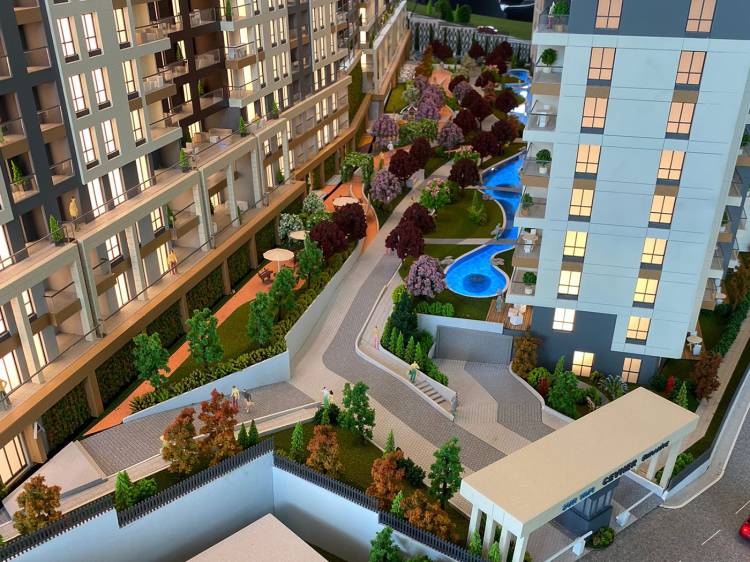 Cevher İstanbul mimari maket projesi