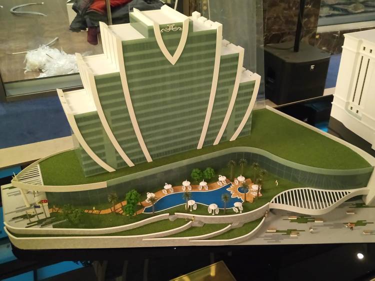 Elite World Hotels mimari maket projesi