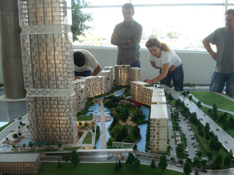Exen architectural model project