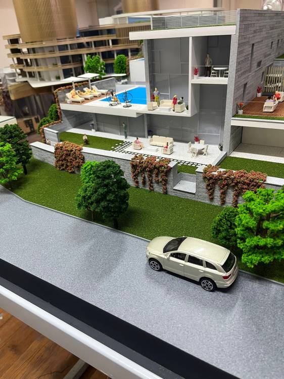 Kaplankaya Villas architectural model project