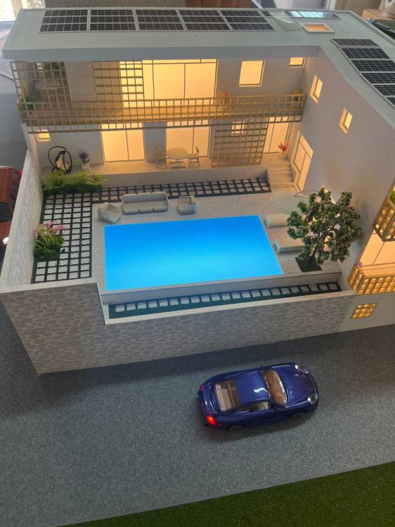 Kaplankaya Villas architectural model project