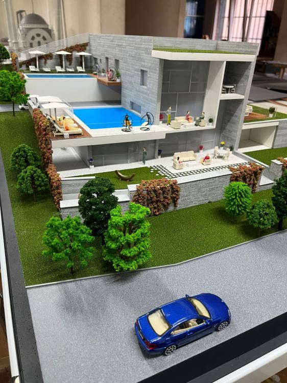 Kaplankaya Villas architectural model project
