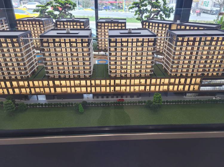 Lens Cadde architectural model project