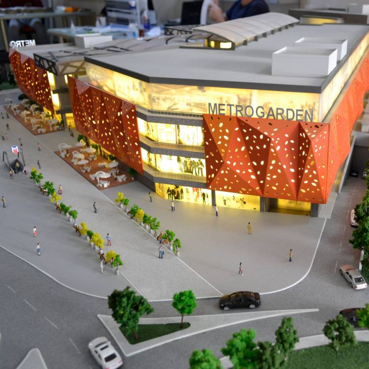 4.Boyut Architectural Model 4Boyut Projects Architectural Model Projects Metro Garden