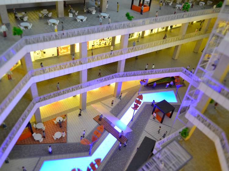 Metro Garden architectural model project