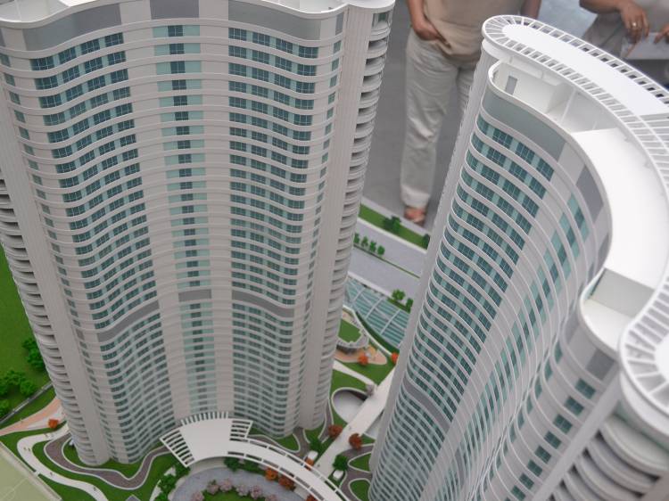 Orya Park architectural model project