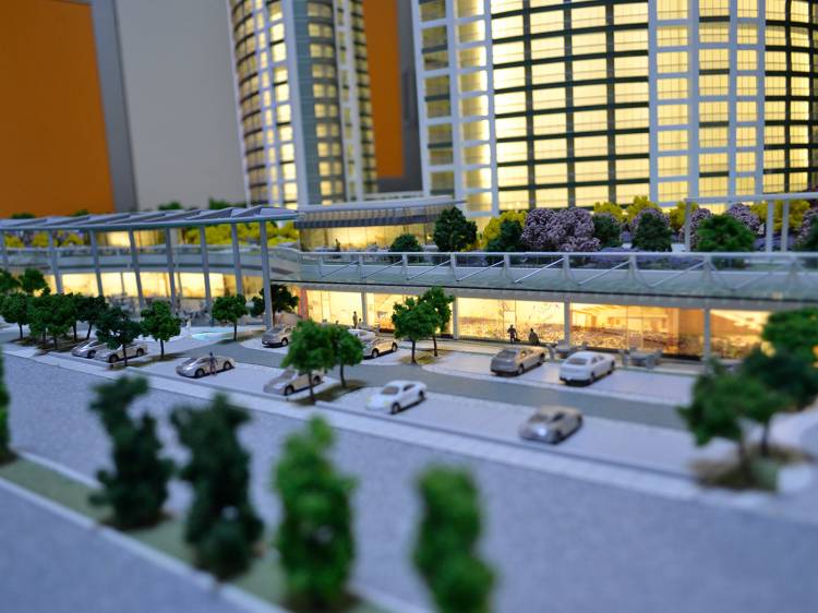 Orya Park architectural model project