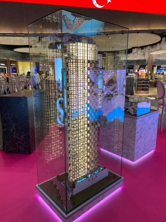 SLS Dubai architectural model project